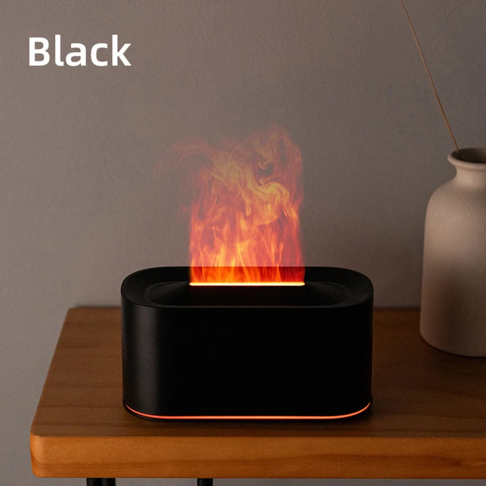 Flame Effect Aromatherapy Diffuser