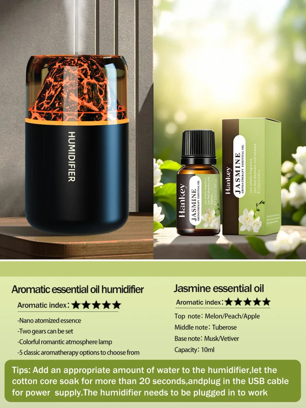 Volcanic Mist Aromatherapy Diffuser