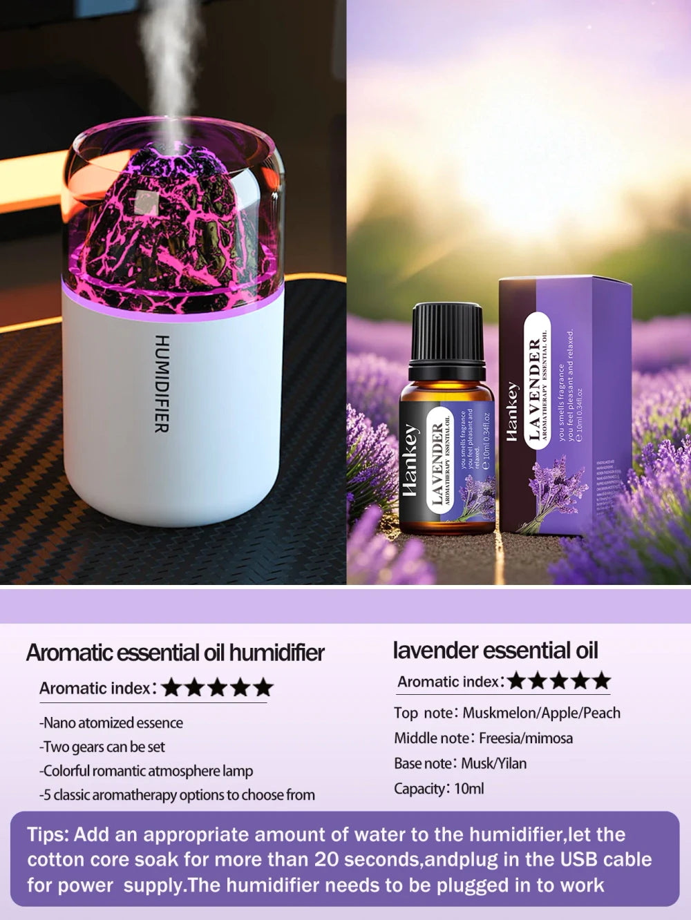 Volcanic Mist Aromatherapy Diffuser