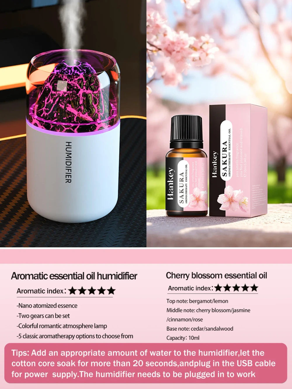 Volcanic Mist Aromatherapy Diffuser